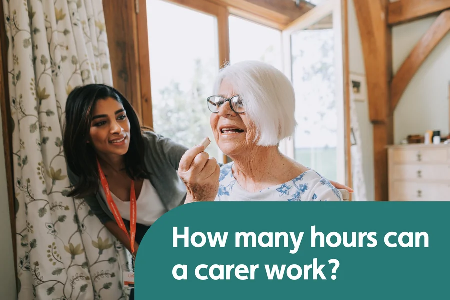 How many hours can a carer work a week in the UK? Learn the 48-hour average, rest breaks, second jobs, and live-in and hourly care patterns.