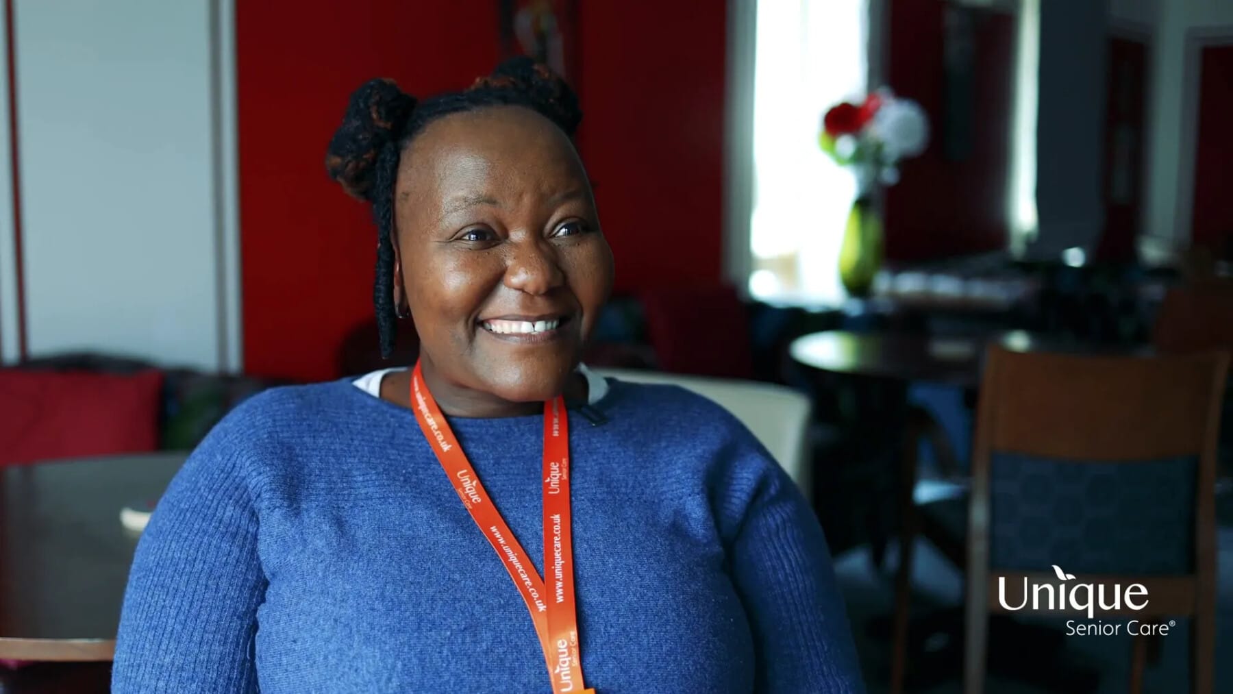 Caregiver interviewing for leadership role