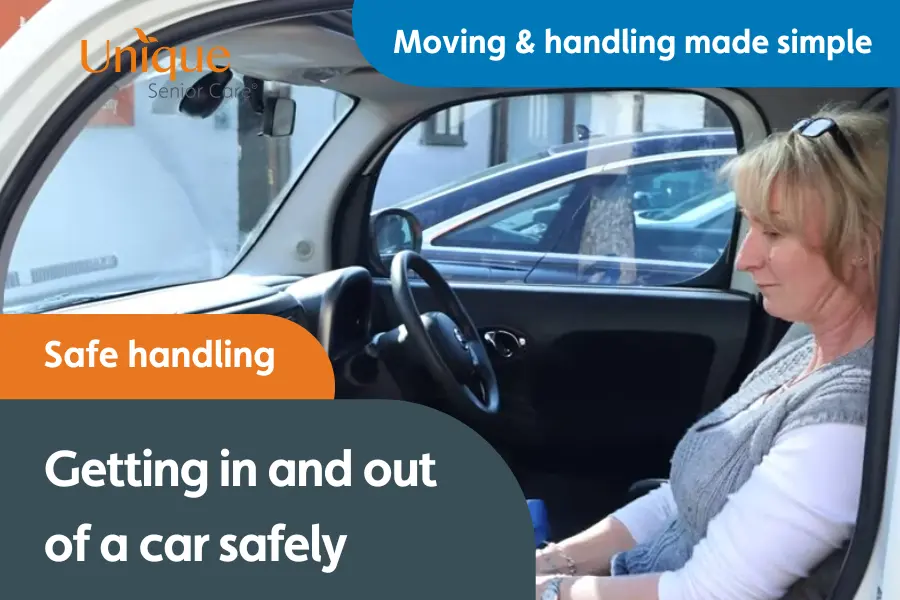 Thumbnail image for how to help someone get in and out of a car safely