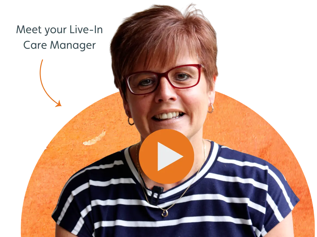 Live-in care manager, Sarah Roscoe