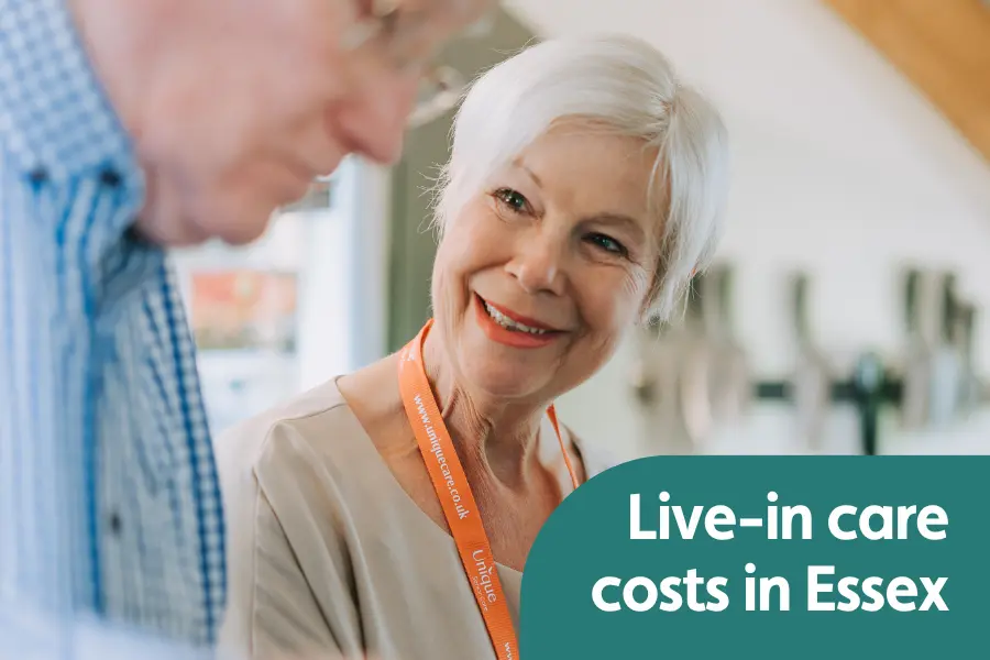 Essex live-in care costs